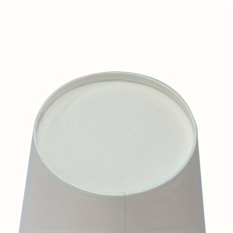 10pcs 250ml Hardened Paper Cup Pure Pattern Outdoor Party All Seasons