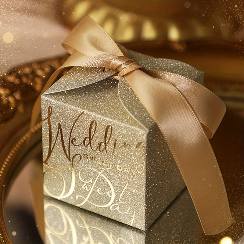 10pcs Wedding Candy Box for Wedding Decorations