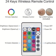 RGB5050 Intelligent LED Strip Lights with Remote Control