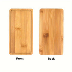Bamboo Storage Tray for Snacks and Fruits Organizer