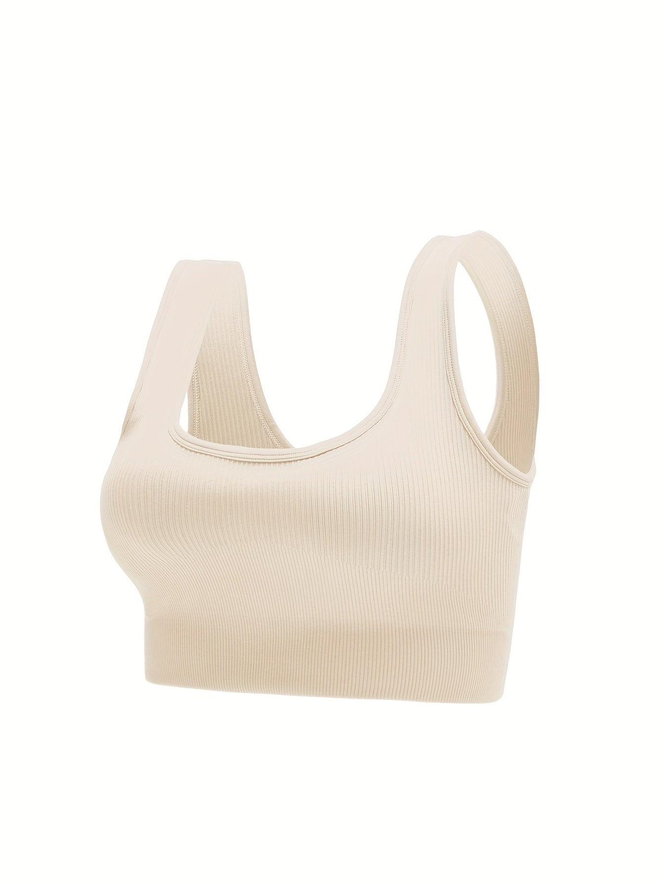 Seamless Sports Bra 3-Pack for Women Comfortable Supportive Fitness Crop Top