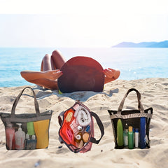 Double Folding Organizer Travel Toiletry Bag