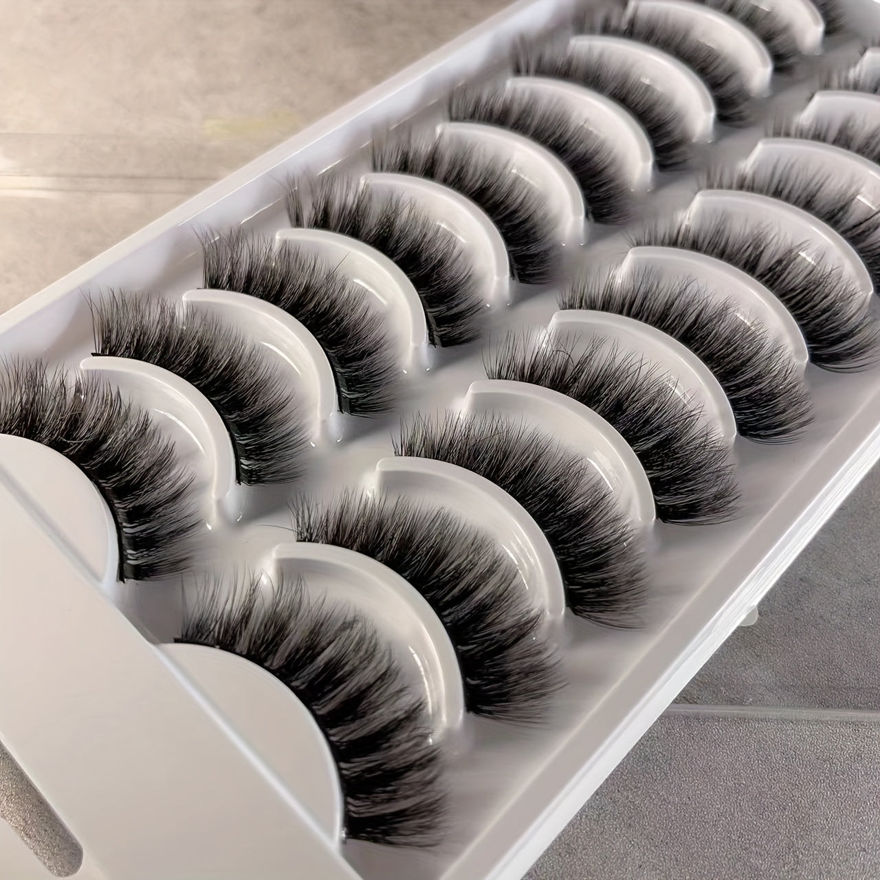 10 Pairs 3D False Eyelashes Natural Full Strip Eye Lashes Extension