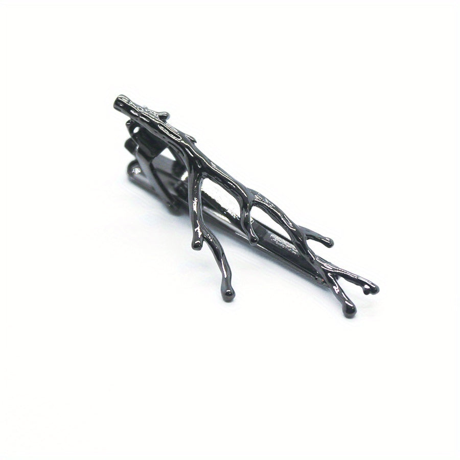 Tree Branch Shaped Tie Clip Gift For Men