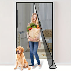 Magnetic Screen Door 37 x 83 Heavy Duty Screen Mesh