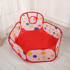Kids Ocean Ball Pool Tent Portable Foldable Holiday Gift
