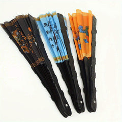 Colorful Cloth Ornament Fan for Women Photography