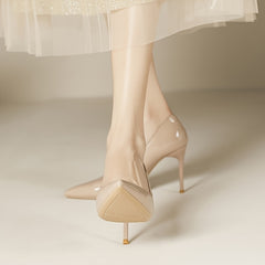 Women's Point Toe Stiletto Heeled Pumps - Fashionable Shoes