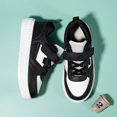 Boys Low Top Skateboard Shoes Comfortable Non-slip Sneakers