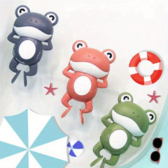 Baby Splashing Frog Toy Wind up Small Frog Swimming Bath Toy Gift