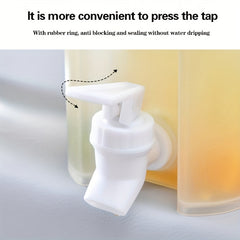 High Temp Resistant Water Bottle, Large Capacity for Lemon Tea Juice