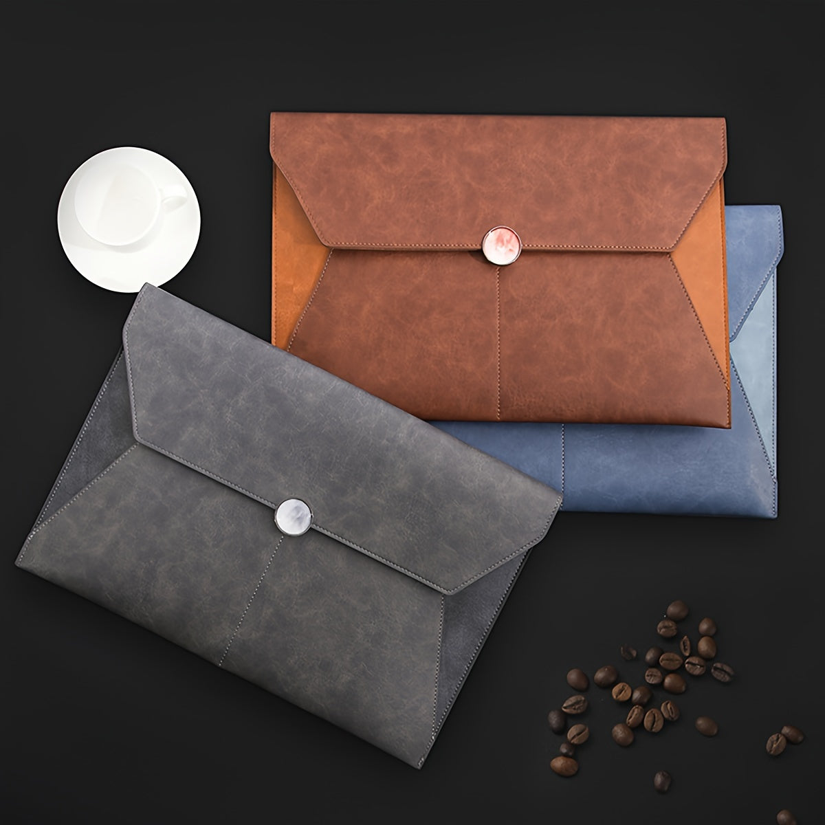A4 File Bag Data Storage Clip Waterproof Business Office Document Bag