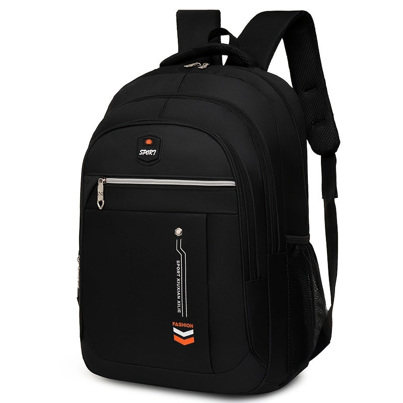 Large Capacity Men's Canvas Backpack Stylish Computer Travel Bag