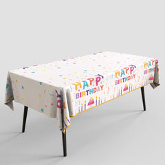 Waterproof Disposable Tablecloth for Unforgettable Birthday Party