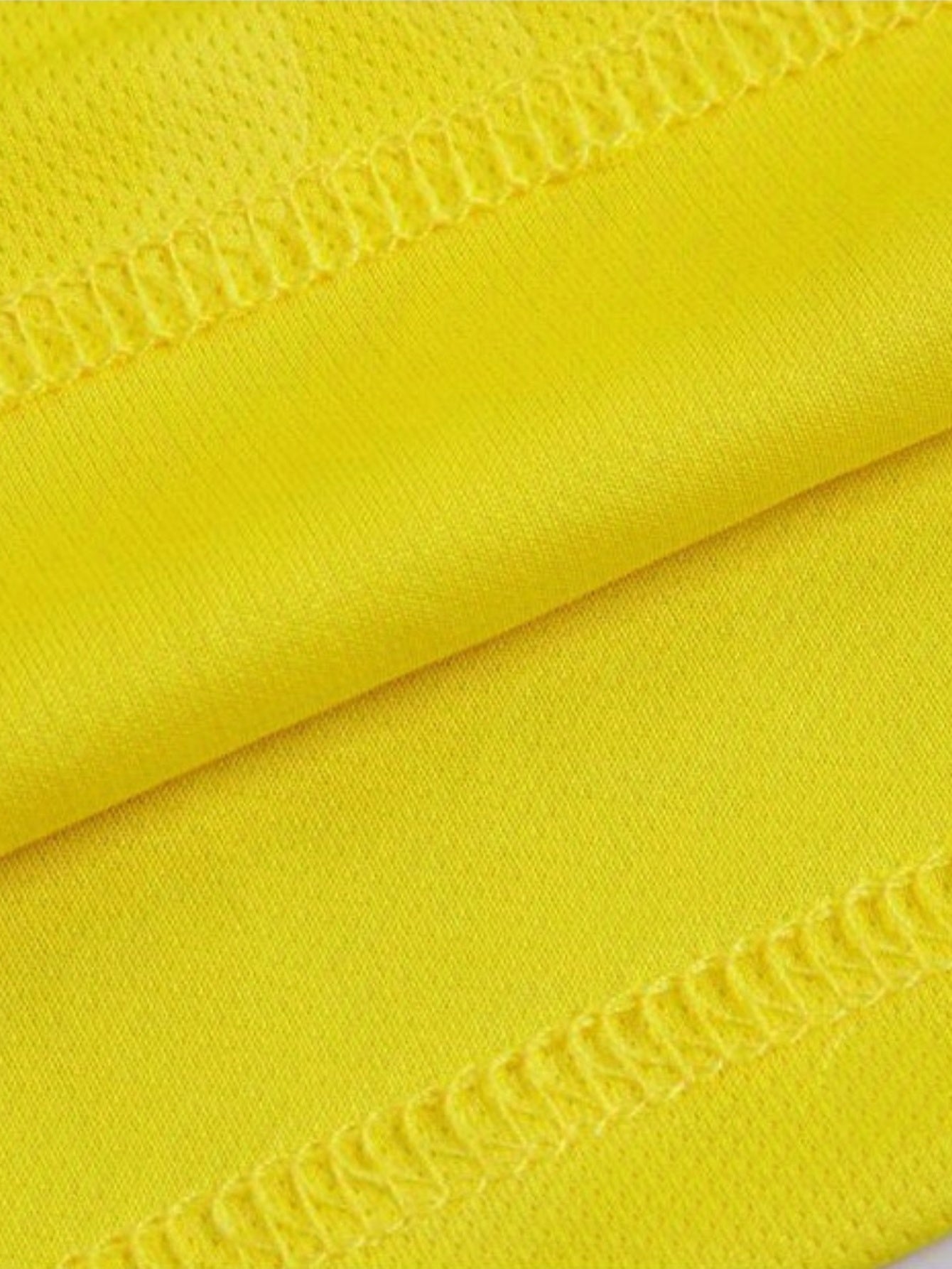 Boy's Bright Yellow Football Suit Size 10