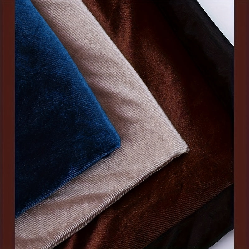 Golden Velvet Multicolor Elastic Fabric 0.91m