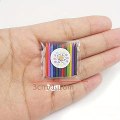 12pcs 1:12 Dollhouse Watercolor Box Crayons Studio Scene Paint Box