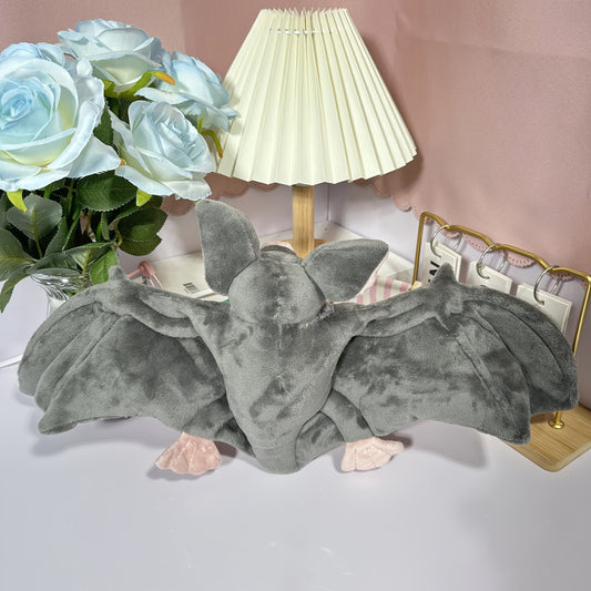 Simulated Bat Plush Toy Oversized Wingspan Soft Fabric