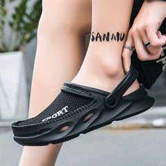 Men's Mesh Breathable Clogs Non Slip Garden Shoes