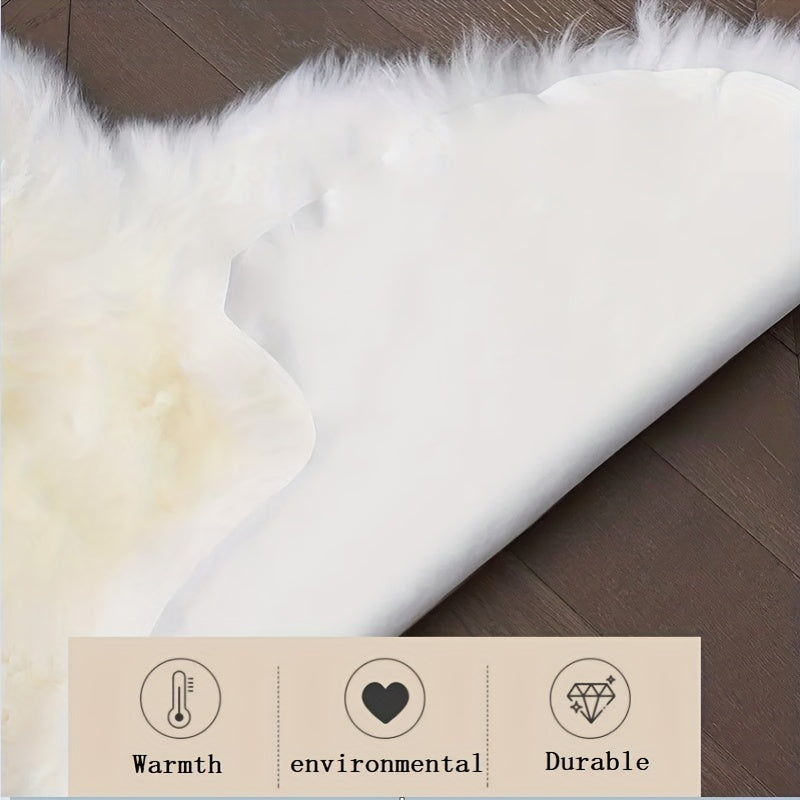 Modern Wool Cushion Plush Carpet for Living Room