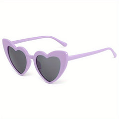Kids Heart Frame Sunscreen Sunglasses for Holiday Party