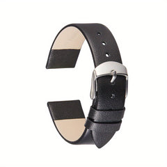 Calf Leather Unisex Bangle Watch Strap 16-22mm