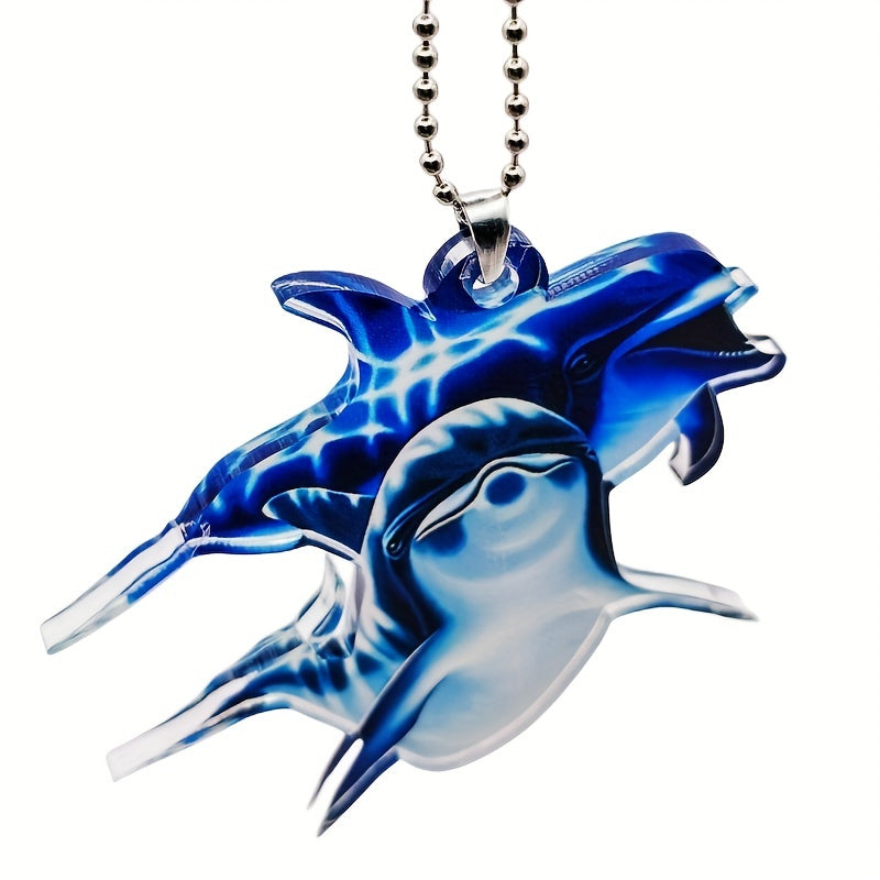 Creative Peace Dolphin Car Pendant Interior Decoration