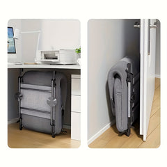 Portable Folding Bed Single Person Lounge Chair Office Travel