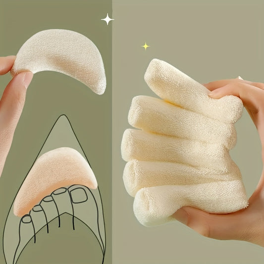 Sponge Toe Plugs for Shoes Big Long Toe Anti-wear Non-slip Pads