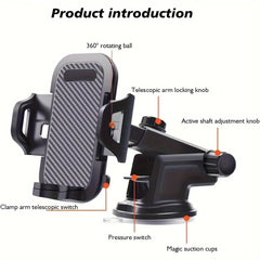 Car Phone Holder Suction Cup Type for Navigation