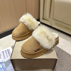 Women's Plush Lined Snow Boots for Fall & Winter