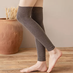 Thick Leg Warmers Yoga Knee High Socks Women's Stockings