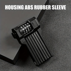 Folding Combination Lock Bike Anti Theft Accessory