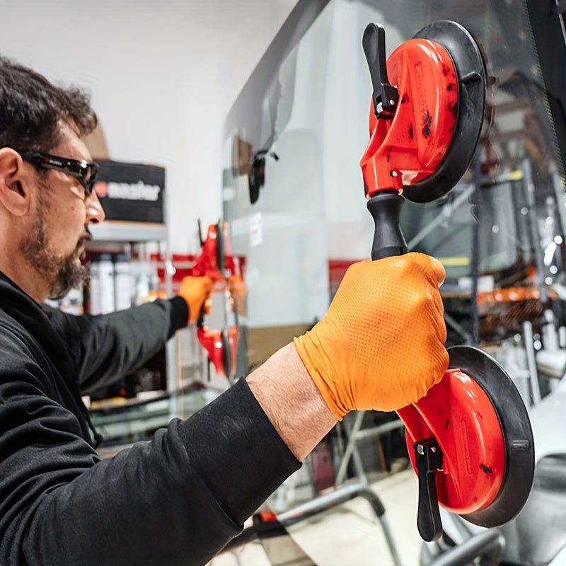 50pcs Nitrile Thickened Gloves Anti Slip Protection Industrial Production Gloves