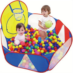 4 Ft Large Pop Up Ball Pit Tent for Toddlers with Zipper Storage Bag
