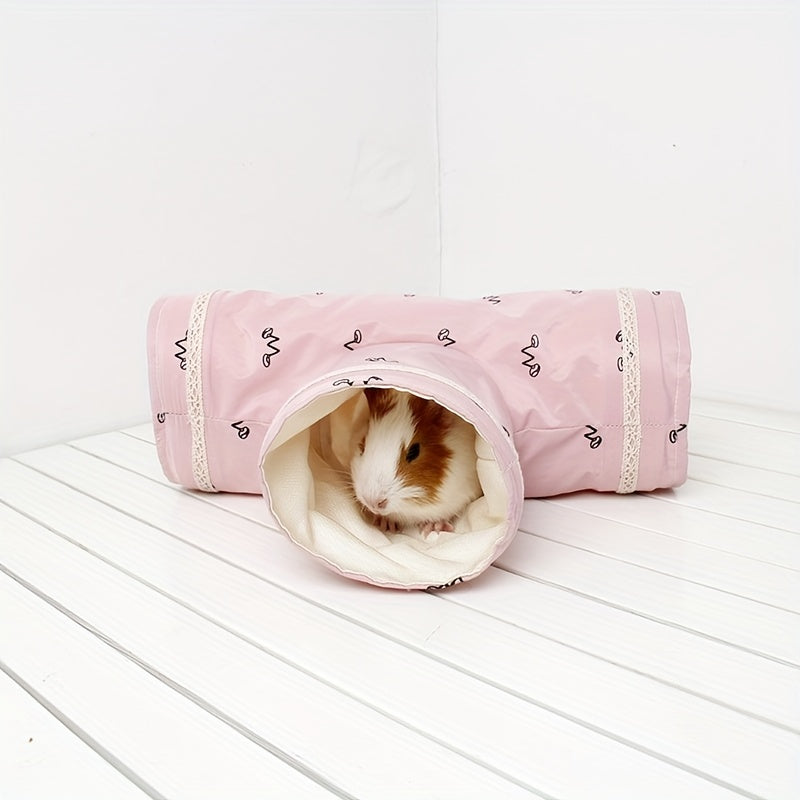 Foldable Pet Tunnel Toy for Small Pets