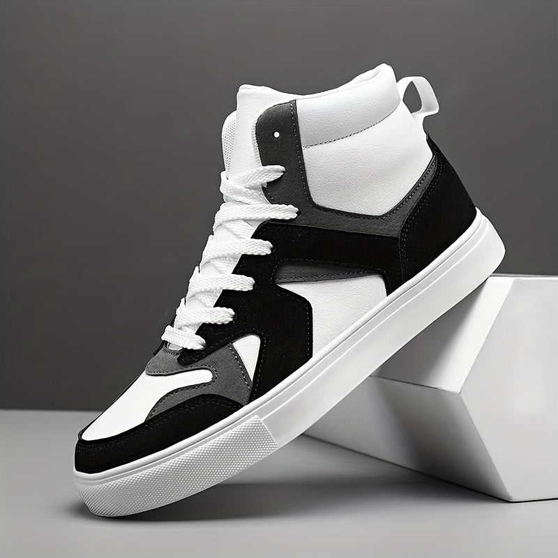 Men's High Top Lace Up Stylish Sneakers