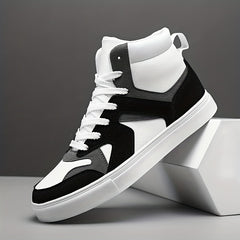 Men's High Top Lace Up Stylish Sneakers