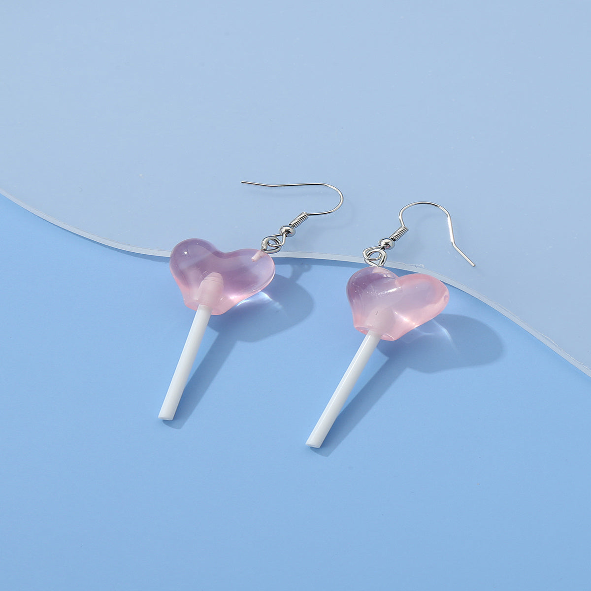 Funny Lollipop Drop Earrings Resin Ear Accessories For Women