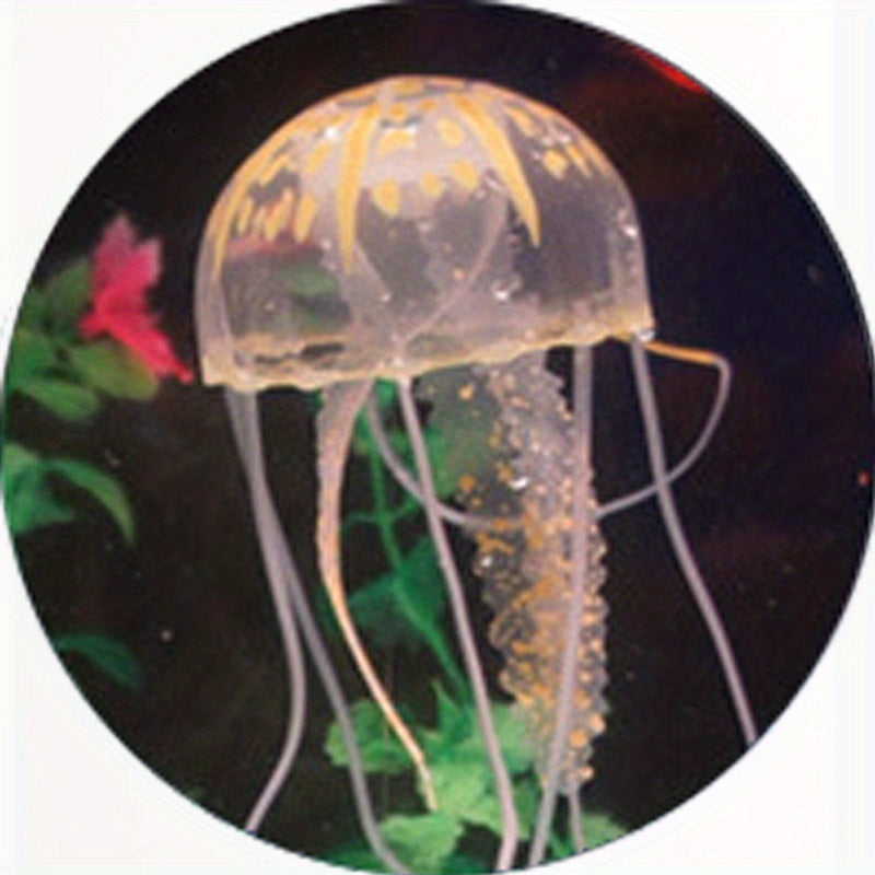 Glowing Jellyfish Ornaments for Aquariums