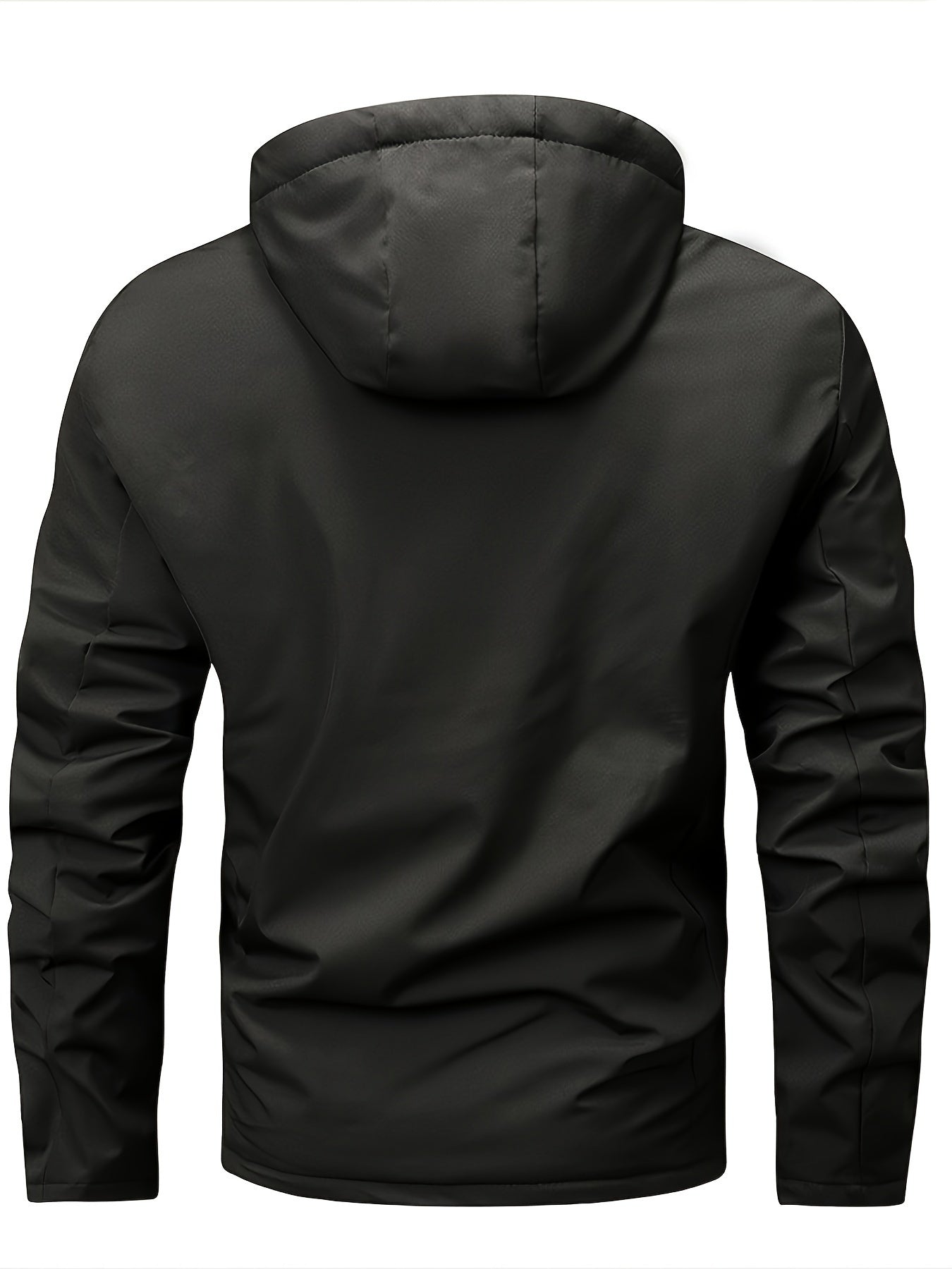 Men's Soft Shell Jacket Hooded Vintage Casual Comfy Jacket