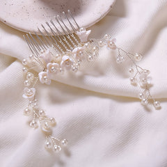 HYDRANGEAS BRIDAL JEWELRY Hair Comb Wedding Accessories