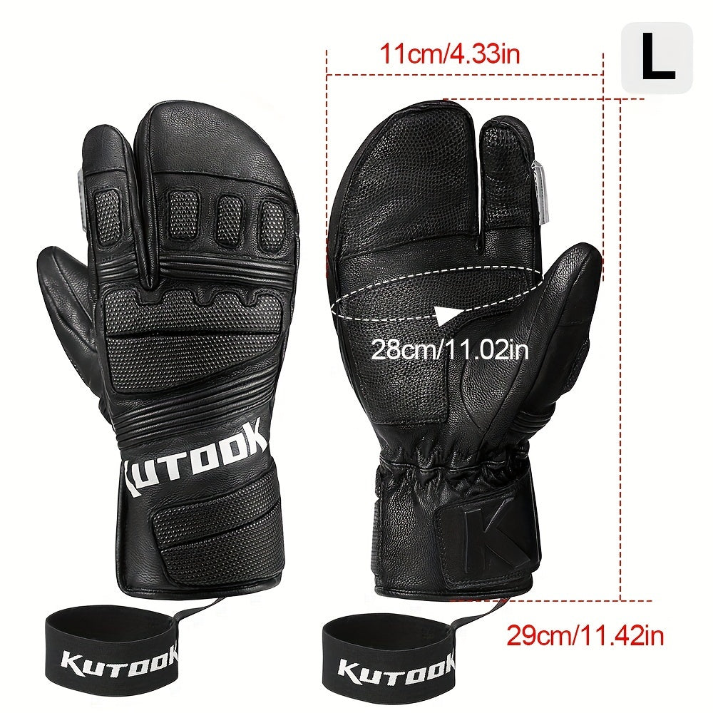 Winter Skiing Gloves Snow Warm Waterproof Windproof Gloves