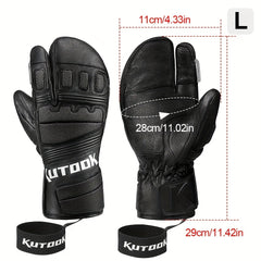 Winter Skiing Gloves Snow Warm Waterproof Windproof Gloves