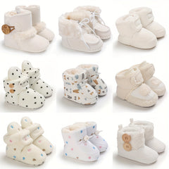 Warm & Soft Baby Boys Indoor Outdoor Boots