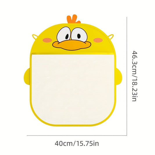 KADAYAYA Kids Bath Toy Storage Bag w/ Cartoon Duck