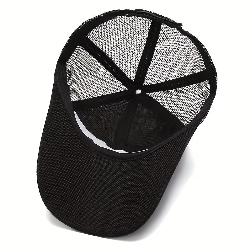 Men's Sunscreen Mesh Baseball Cap for Outdoor Activities