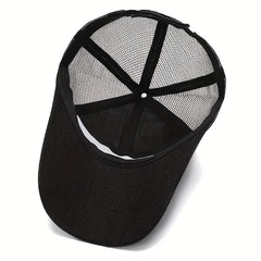 Men's Sunscreen Mesh Baseball Cap for Outdoor Activities