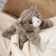 Cute Kitten Plush Toy for Kids 0-3 Years Home Decor Cat Doll