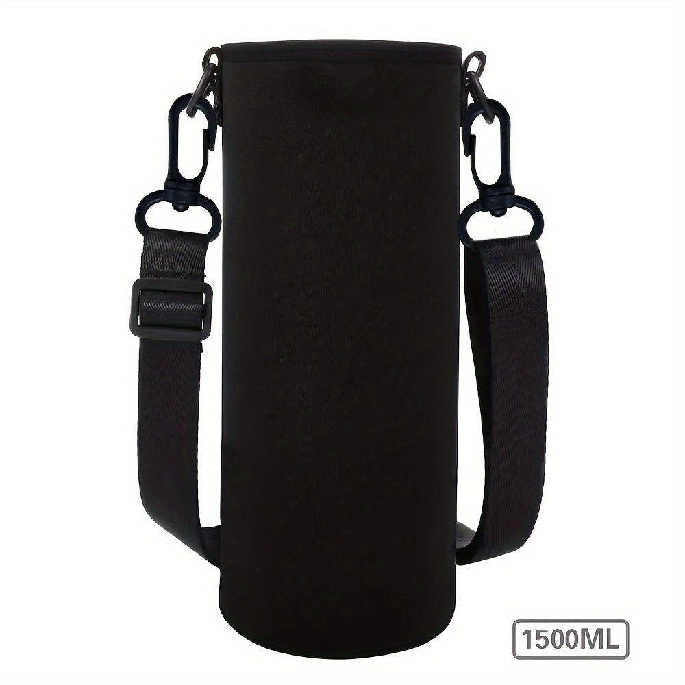 Insulated Water Cup Sleeve Portable Bag Adjustable Straps